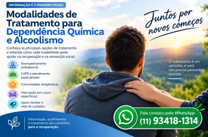 Modalidades de Tratamento para Dependência Química e Alcoolismo: Conheça as Opções